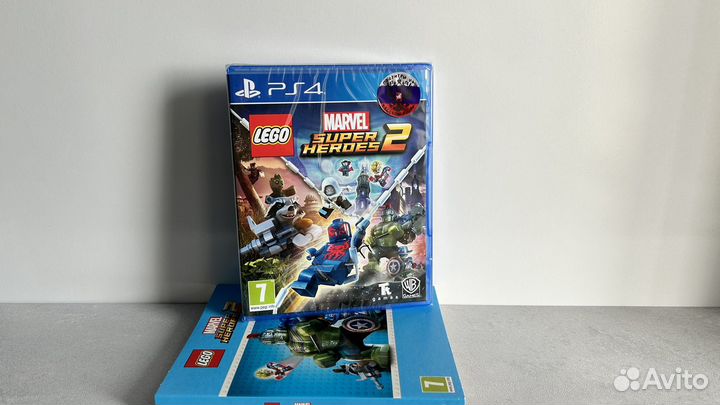 Lego marvel super heroes 2 ps4. Новый диск
