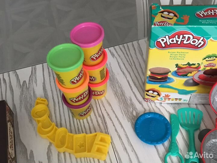 Набор play-doh бургер