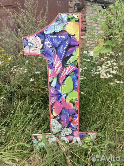 Цифра 1 на день рождение