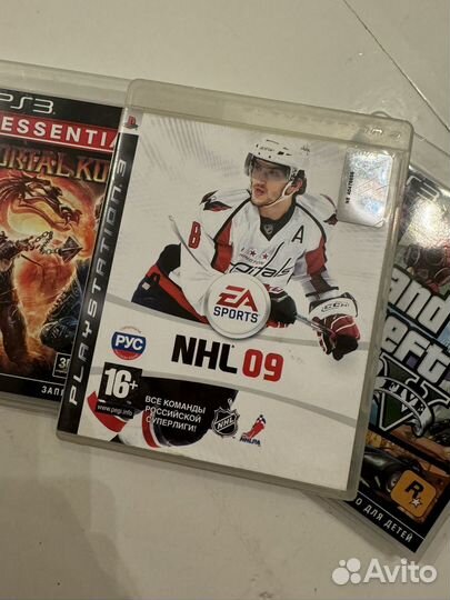 Nhl 09 ps3 диск