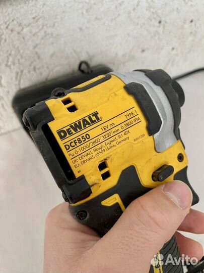 Шуруповерт импакт DeWalt DCF850 18v Оригинал