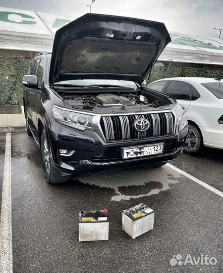 Аккумуляторы на Toyota Land Cruiser Prado 150