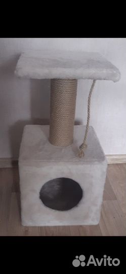 Домик для кошки с когтеточкой