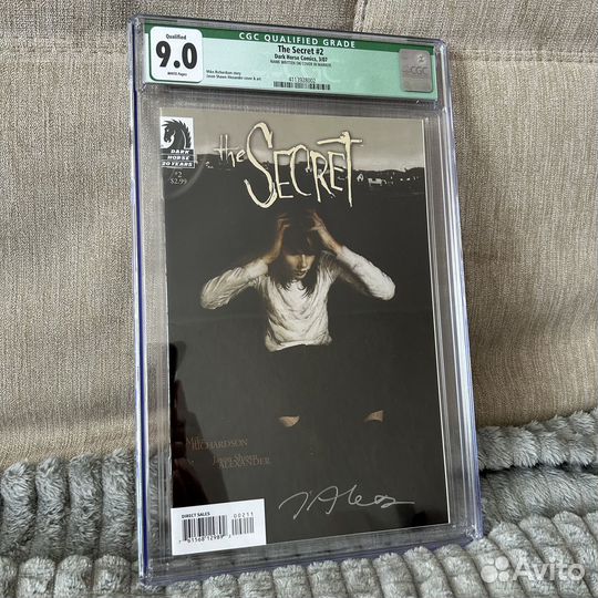 CGC The Secret #2 автограф Джейсон Шон Александр