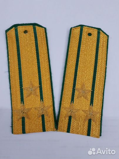 Погоны погранслужба фсб вышитые Полковник