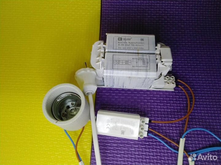 Бюджетный набор днат 250 ват в сборе с отражателем