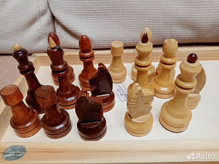 Шахматы деревянные большие СССР