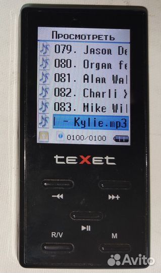 MP3 - плеер Texet T - 438FT