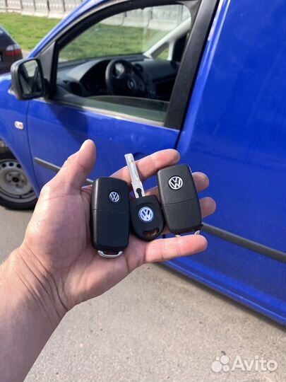 Выкидной ключ Volkswagen (с программированием)