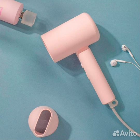 Фен складной Xiaomi Mijia H100, розовый