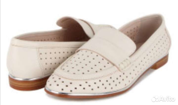 Лоферы женские натуральная кожа новые