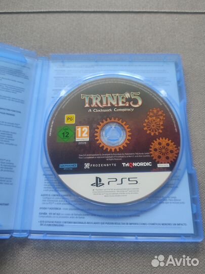 Trine 5 ps5 диск