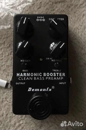 Басовые педали booster и compressor Demon fx