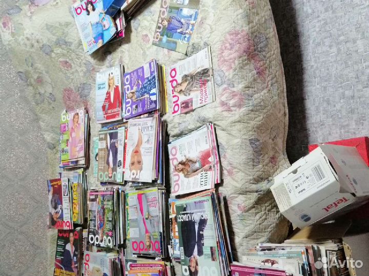 Журналы бурда моден и моден Диана