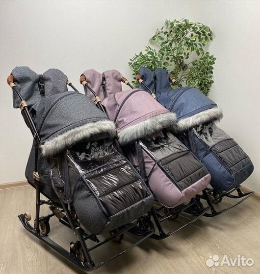 Санки-коляска Galaxy Glory Gloss