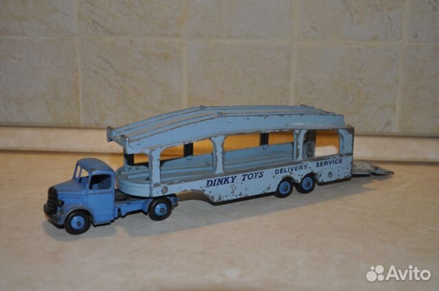 Corgi toys/BIG carrimore CAR transporter, 1957г