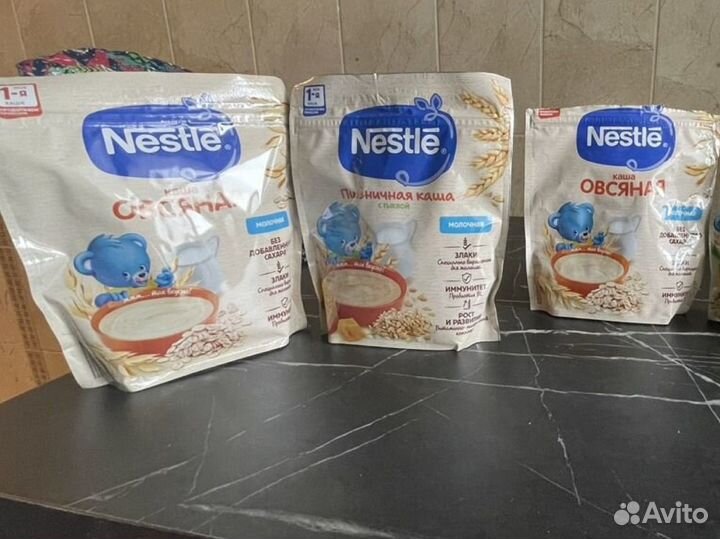 Детские каши молочные