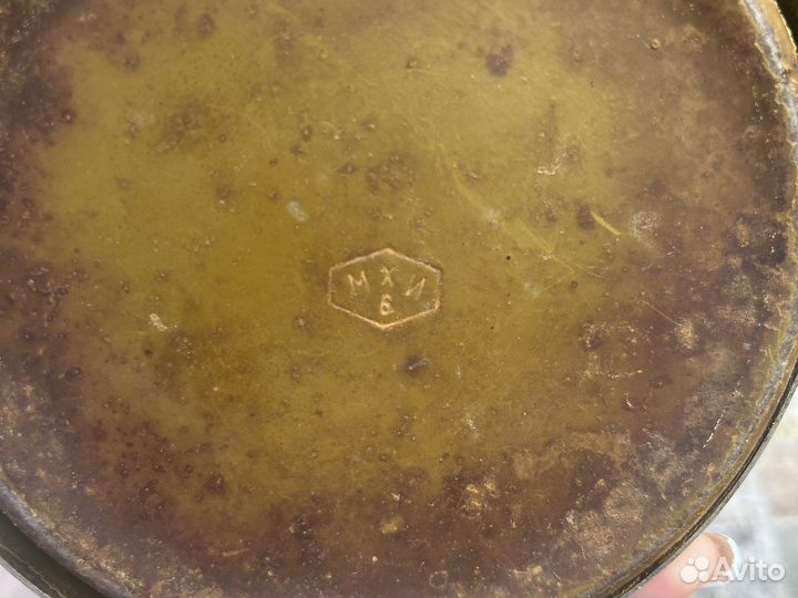 Керасиновая лампа с отражателем 70х годов