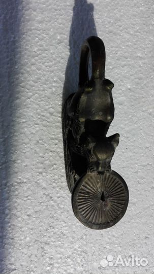 Подсвечник СССР дракон