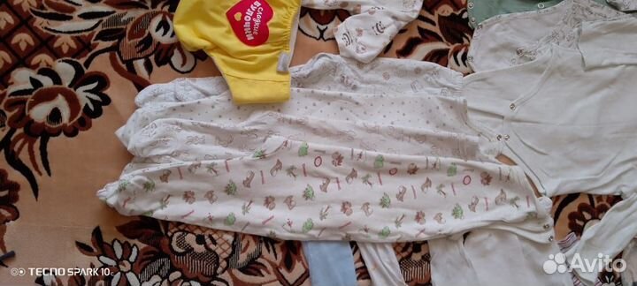 Детские вещи для новорожденных пакетом