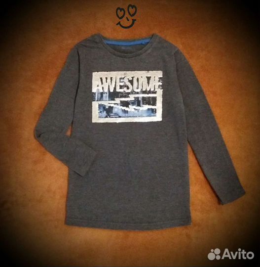 Свитшот, лонгслив, 10-11 лет