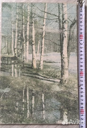 Картины репродукция СССР на ткани