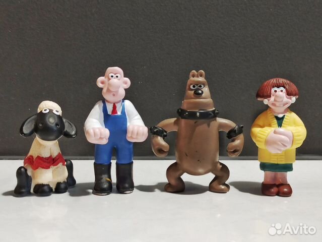 Фигурки Уоллес и Громит Wallace & Gromit купить в Санкт-Петербурге ...