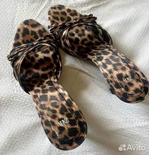 Леопардовые туфли Zara (36-42)