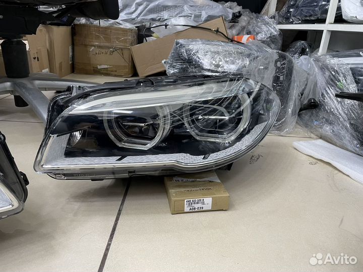 Левая фара LED adaptive bmw f10