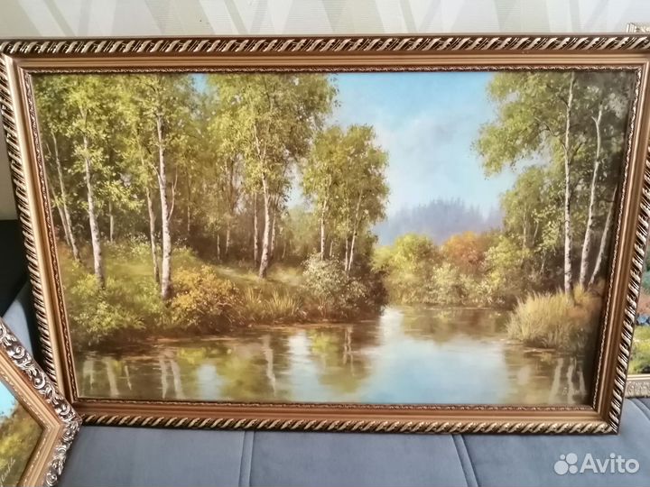 Интерьерная картина бу