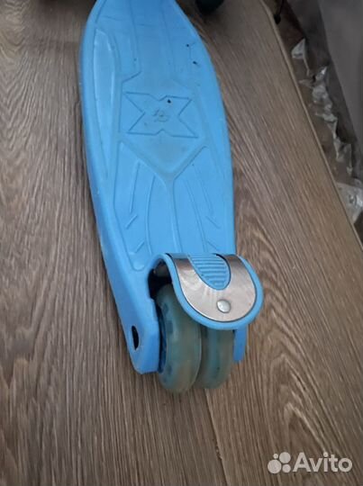 Самокат детский трехколесный бу