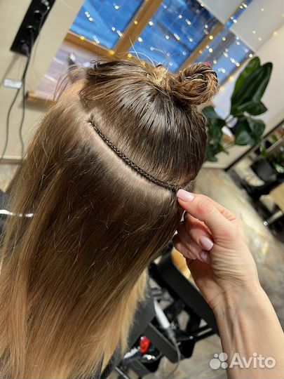 Голливудское наращивание волос