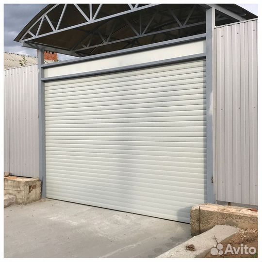 Ворота алютех роллетные