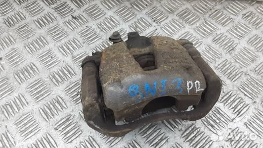 Суппорт тормозной передний правый opel corsa D (9N