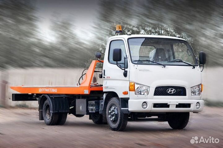 Эвакуаторная платформа сдвижная и ломанного типа