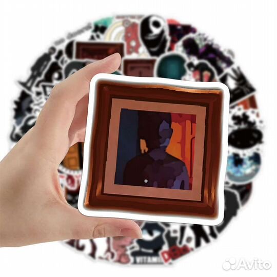 Наклейки Стикеры Роблокс,аниме,уэнсдэй,вансдей