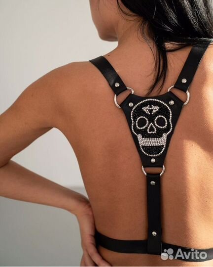 Портупея череп