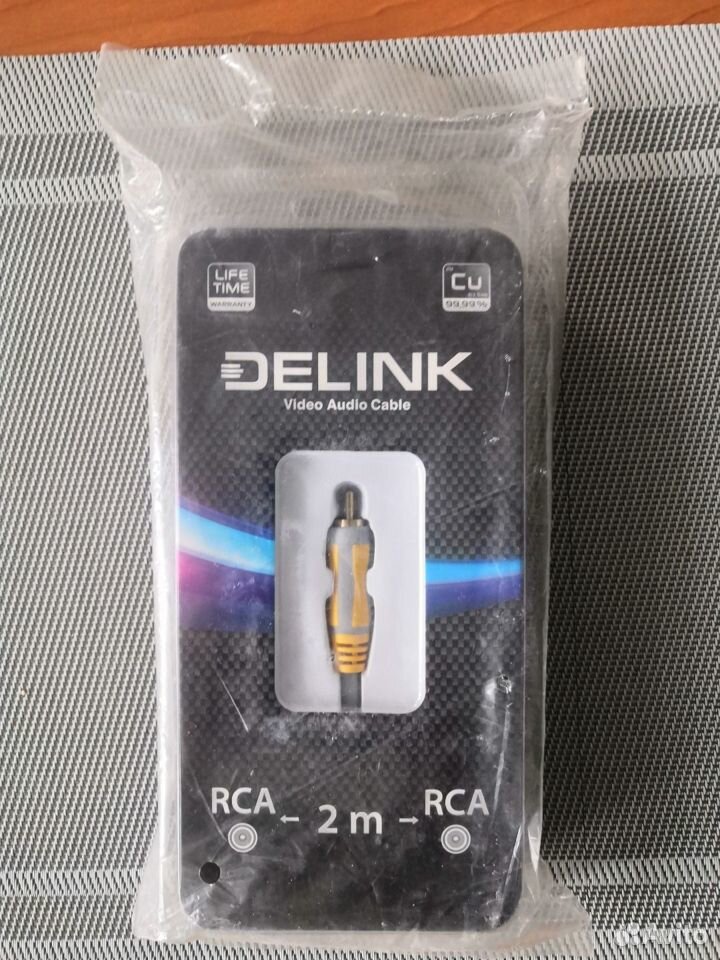 Шнур Delink Rca-Rca, 2м