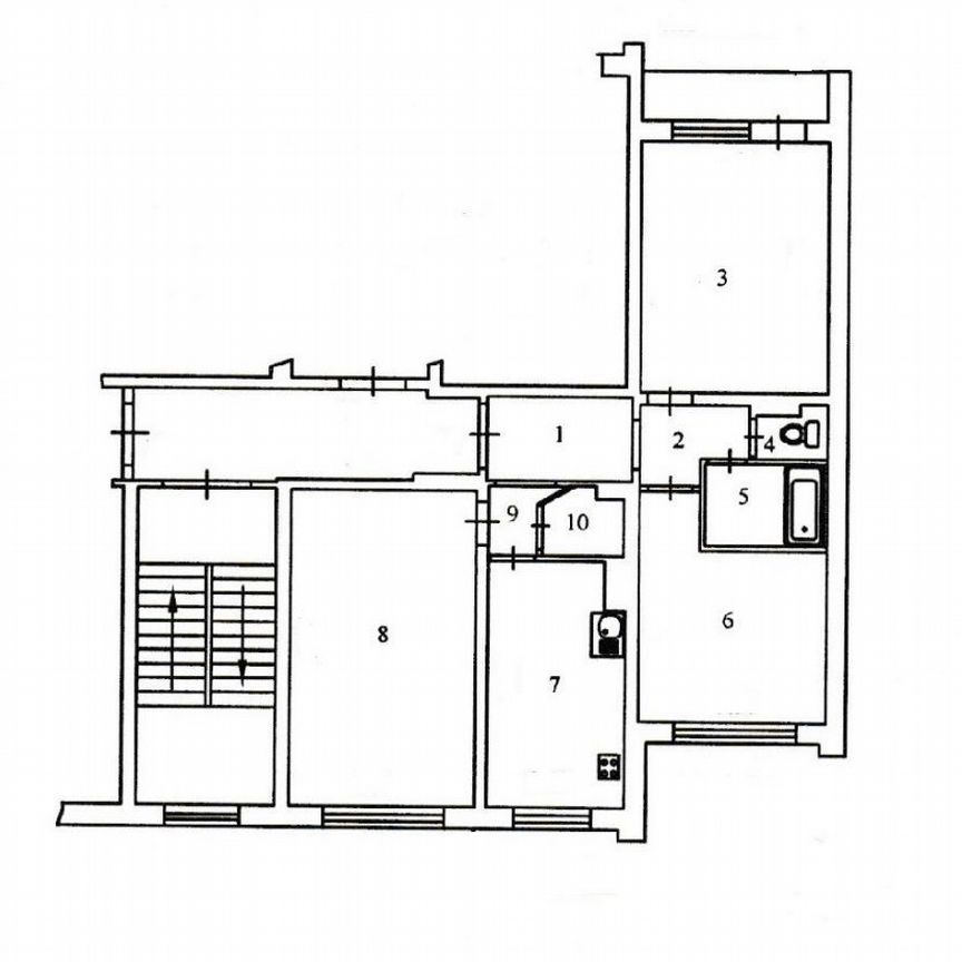 Квартира 3-комн. 71.3 м² за 234 567 ₽ в Верхняя Салда — фото 1