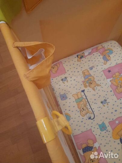 Кроватка манеж с матрасом