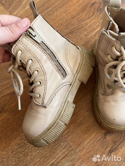 Ботинки детские демисезонные 21 zara