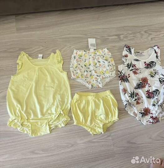 Боди и буфы H&M 98см