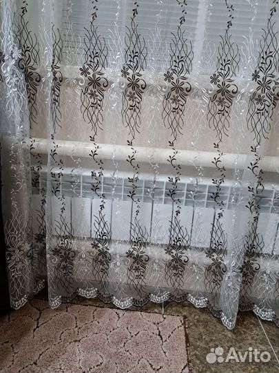 Шторы тюль бу