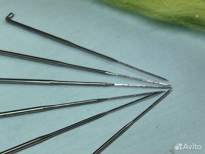 Ручка держатель и иглы для валяния