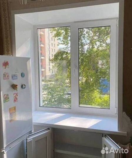 Остекление окон и балконов пвх
