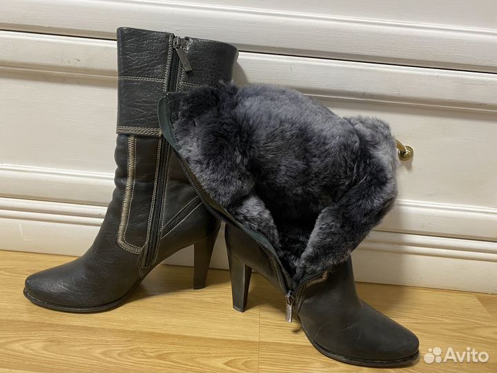 Полусапоги женские зимние 37,5