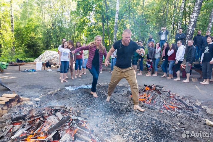 Тренинг хождение по углям, углехождение