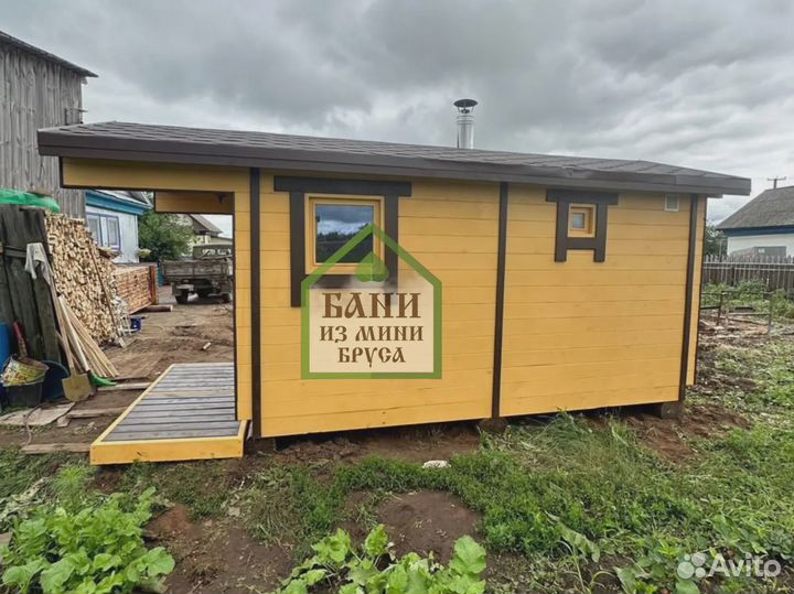 Баня из Бруса по ключ от производителя