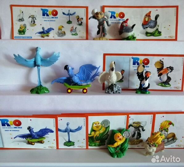 Киндер вампиры Мадагаскар Рио Конфу панда и др