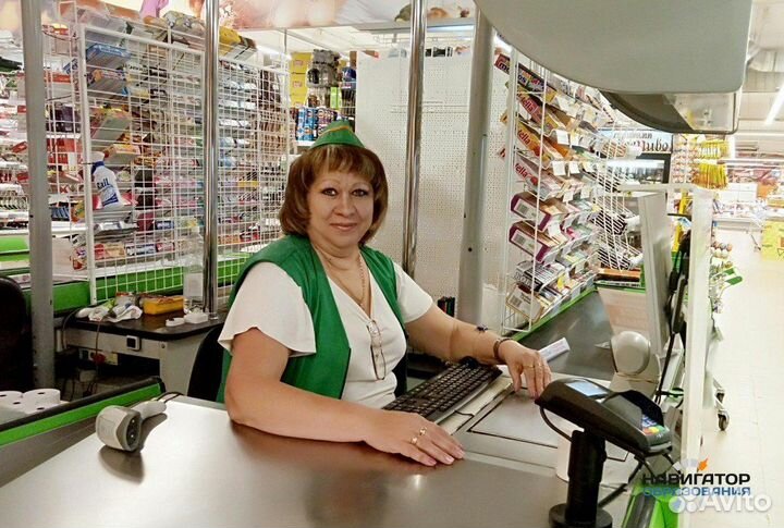 Работник торгового зала-кассир работа